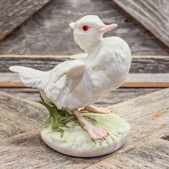 Vintage Cybis Porcelain Bisque Duckling “Baby Brother” Figurine, Mid-Century - Picture 2 of 10